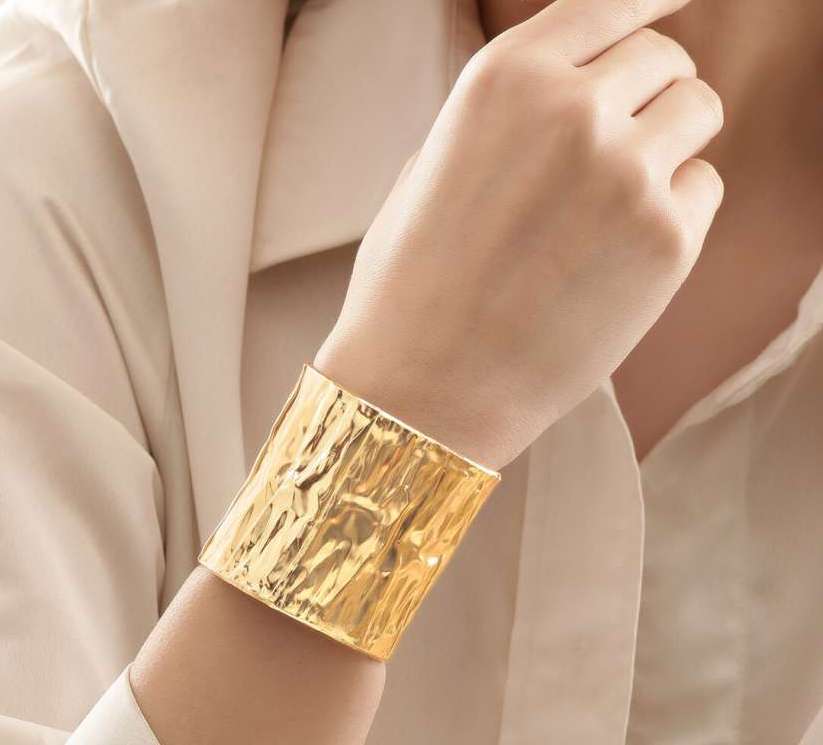 Textured Cuff Bracelet