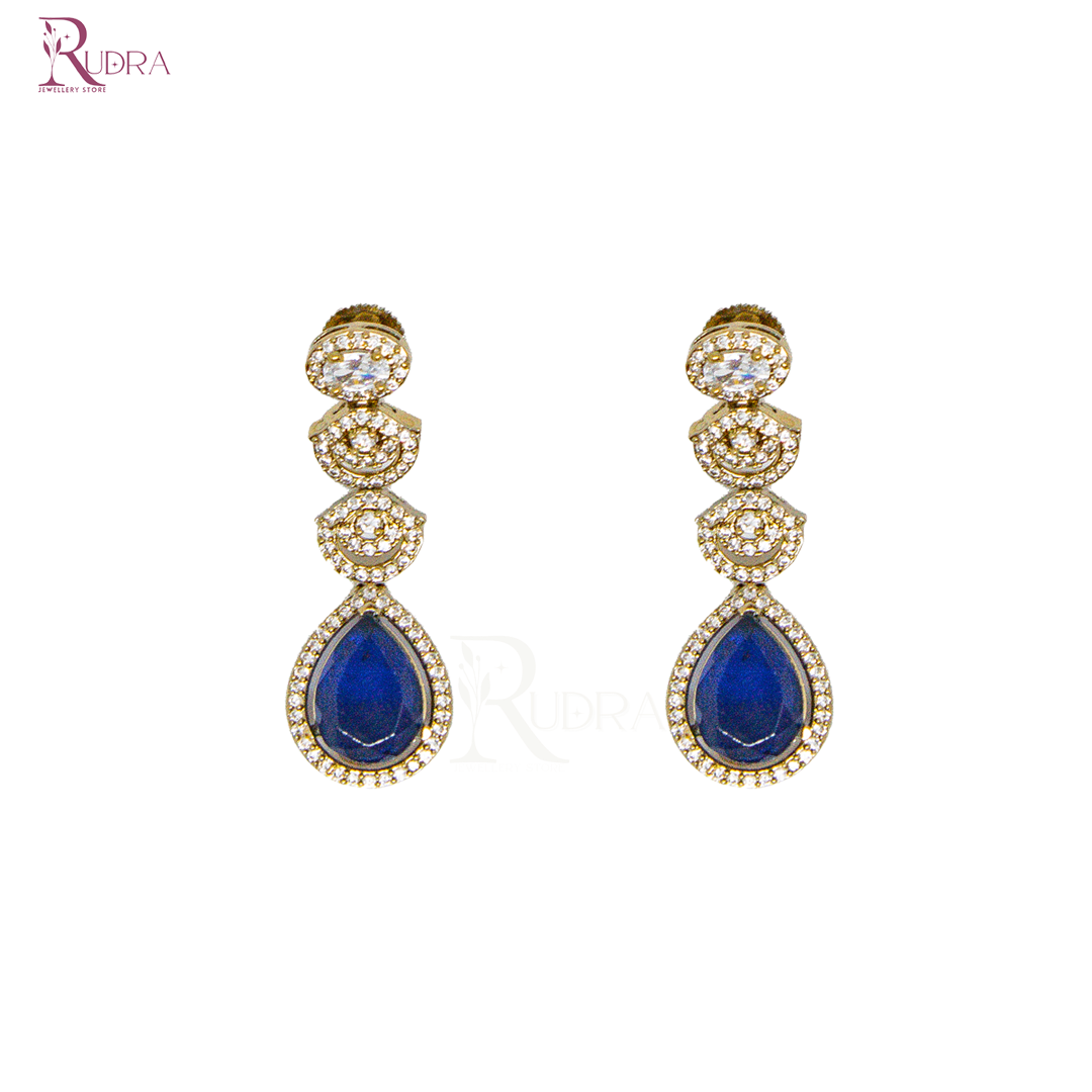Midnight Majesty Drop Necklace Set