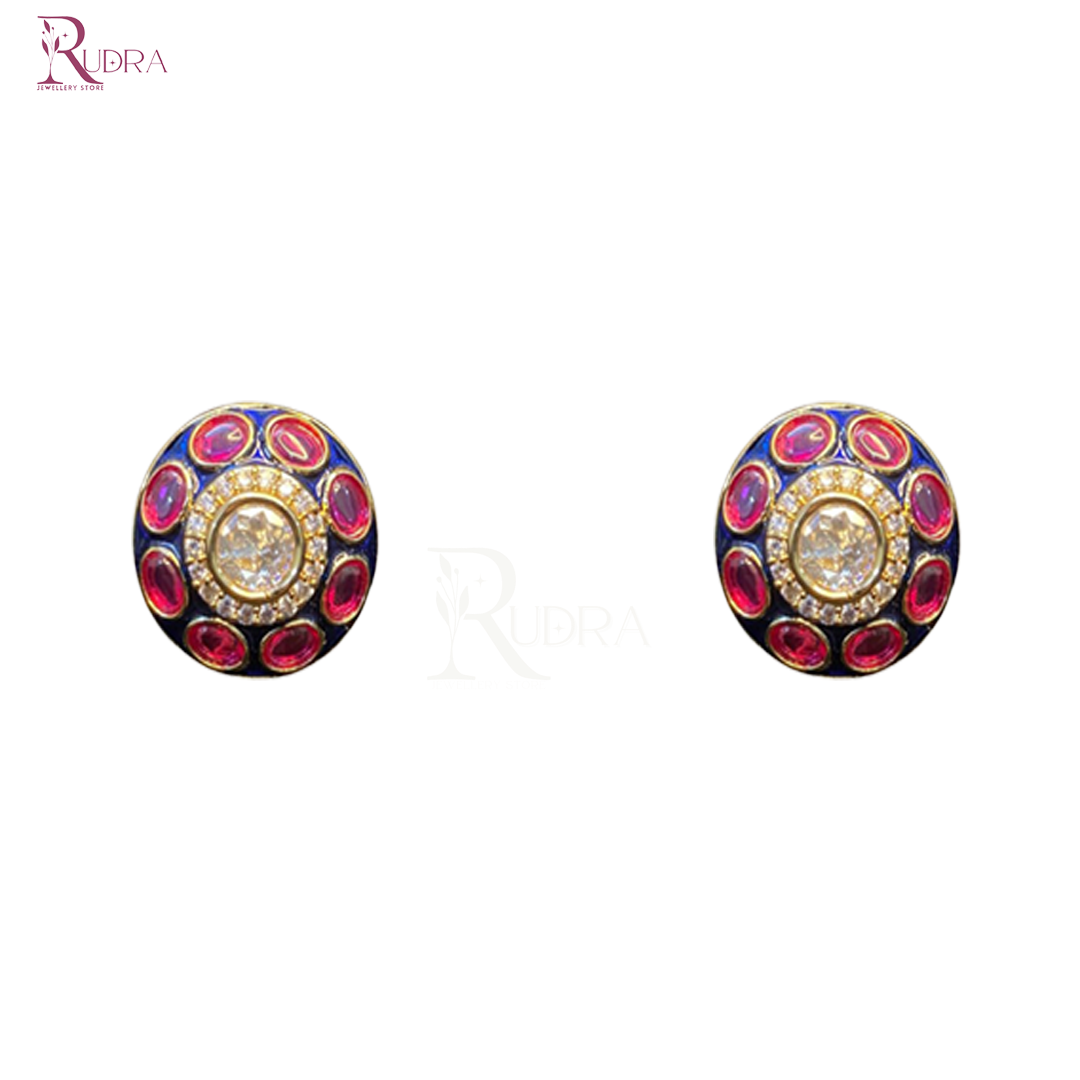 Kundan and Polki Choker Set