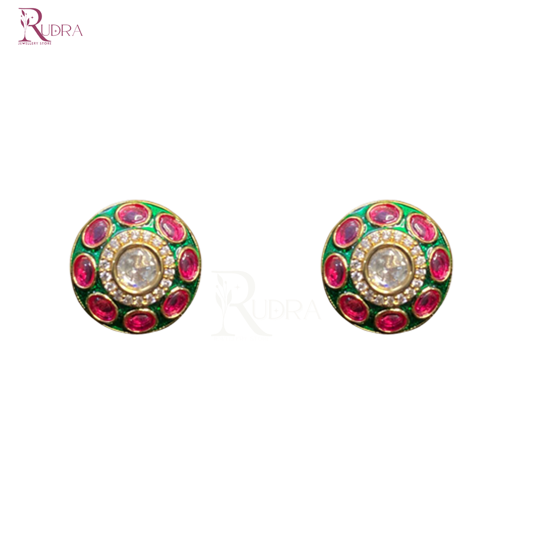 Kundan and Polki Choker Set