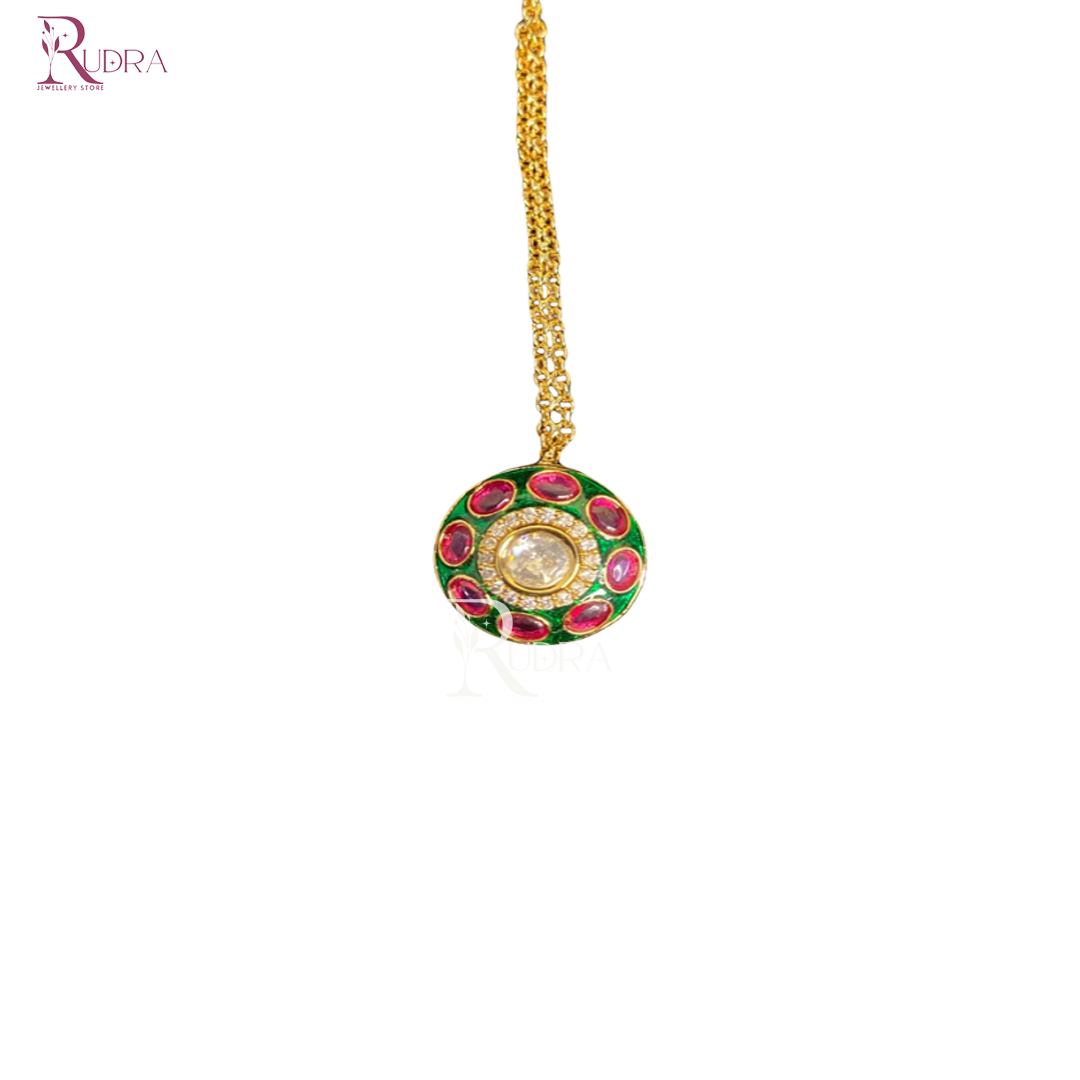 Kundan and Polki Choker Set