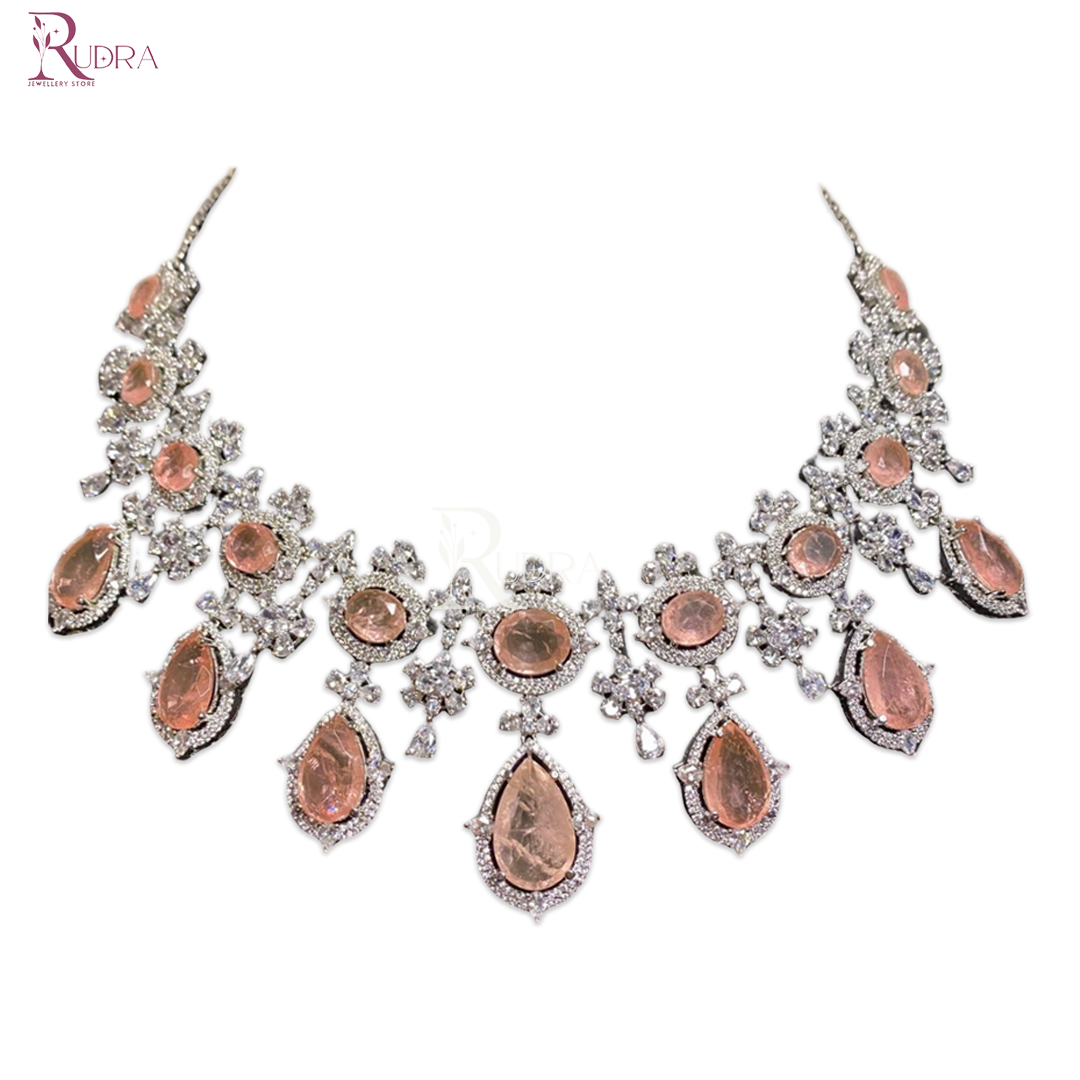 Rosé Royalty Necklace Set