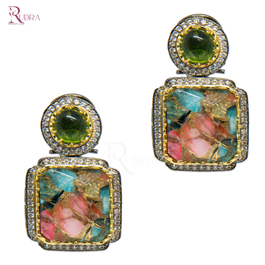 Stone Earrings