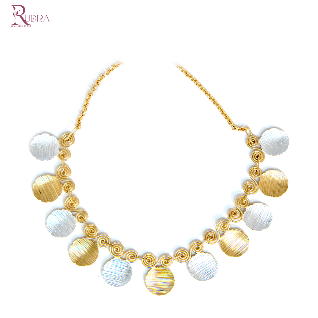 Spiral Radiance Necklace Set