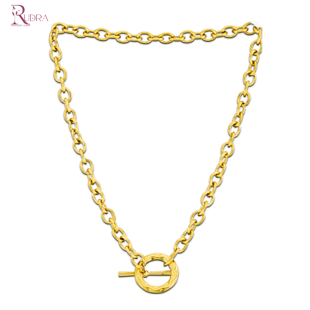 Bold Toggle Chain Necklace