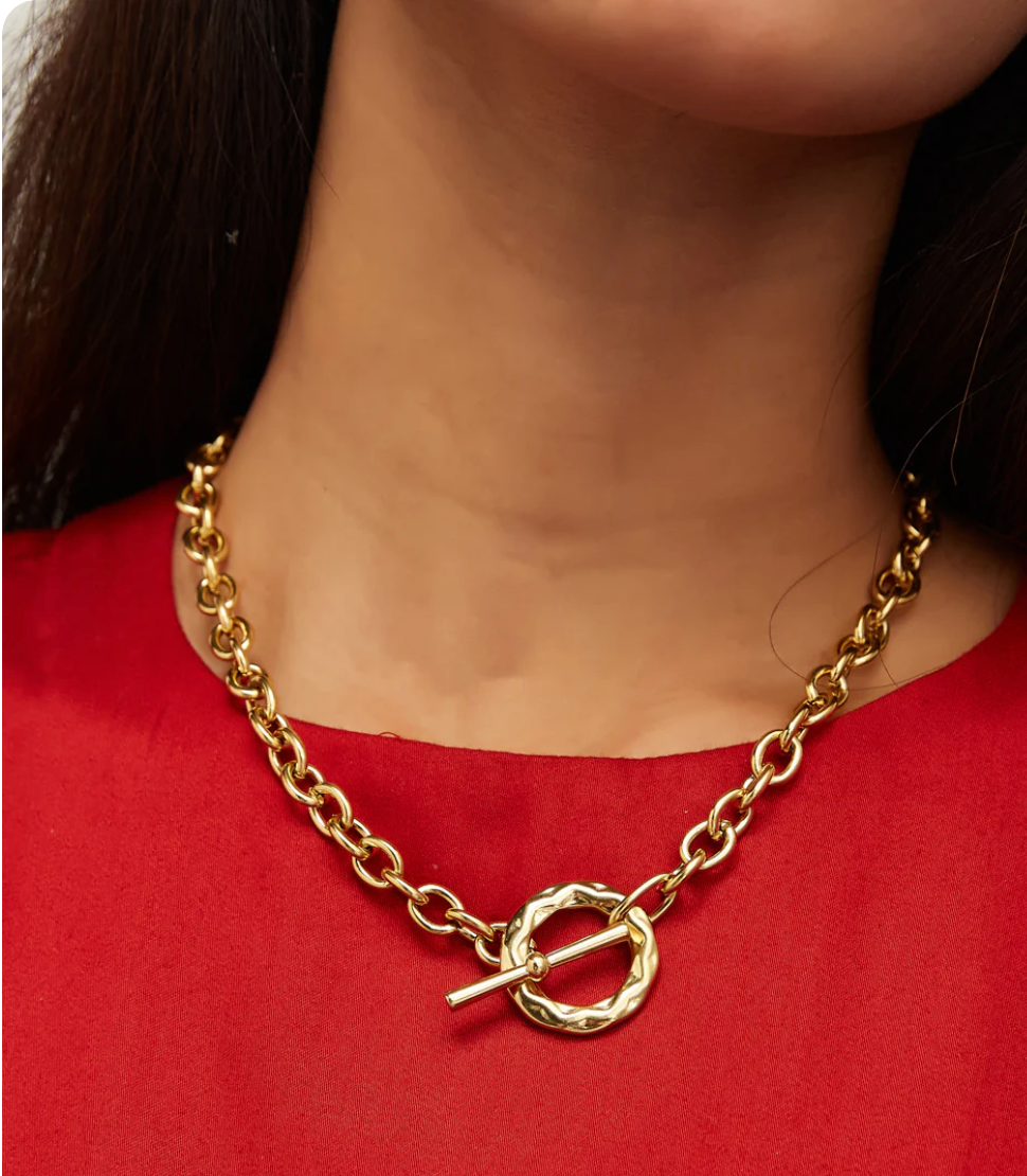 Bold Toggle Chain Necklace