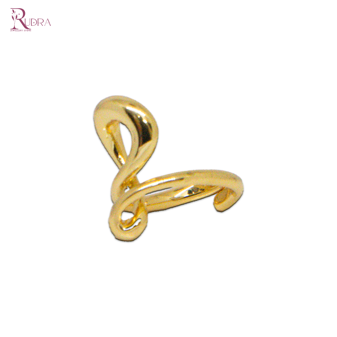 Golden Twist Ring
