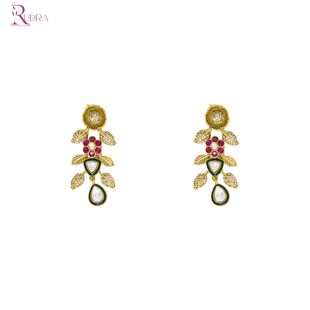 Polki Kundan Meenakari Choker Set