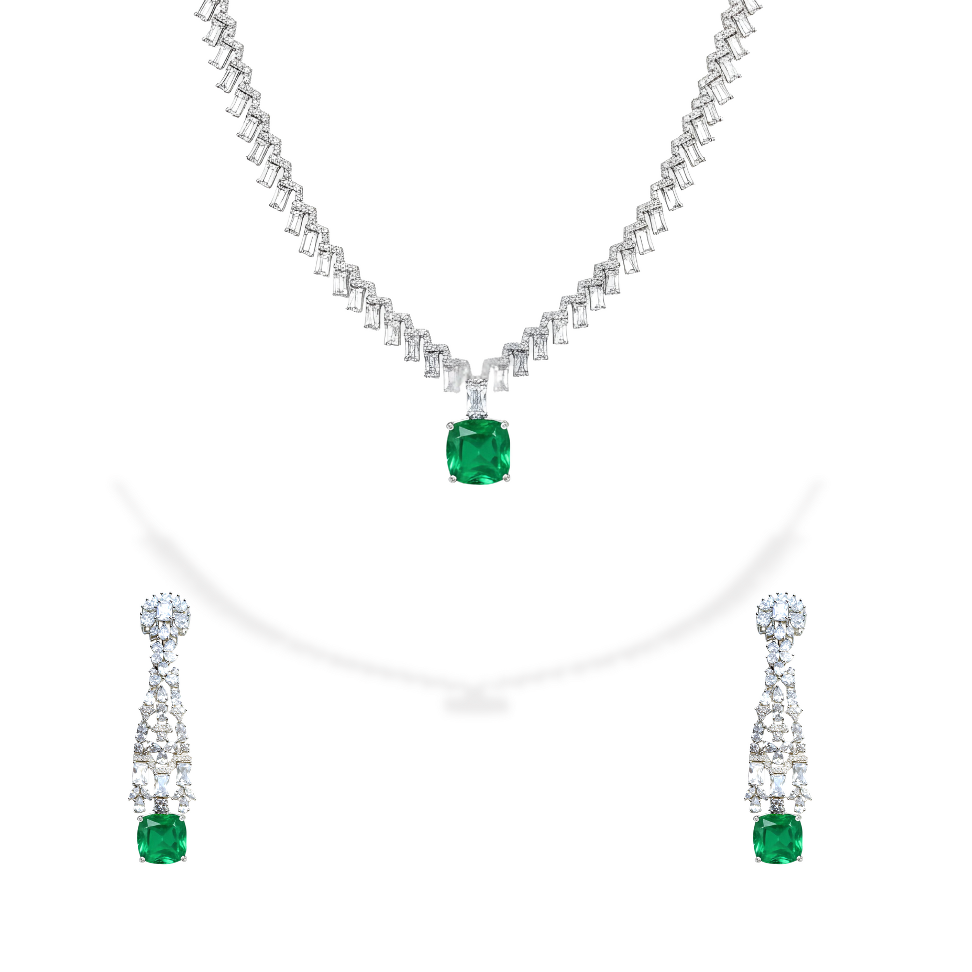 Classic Emerald Drop Set