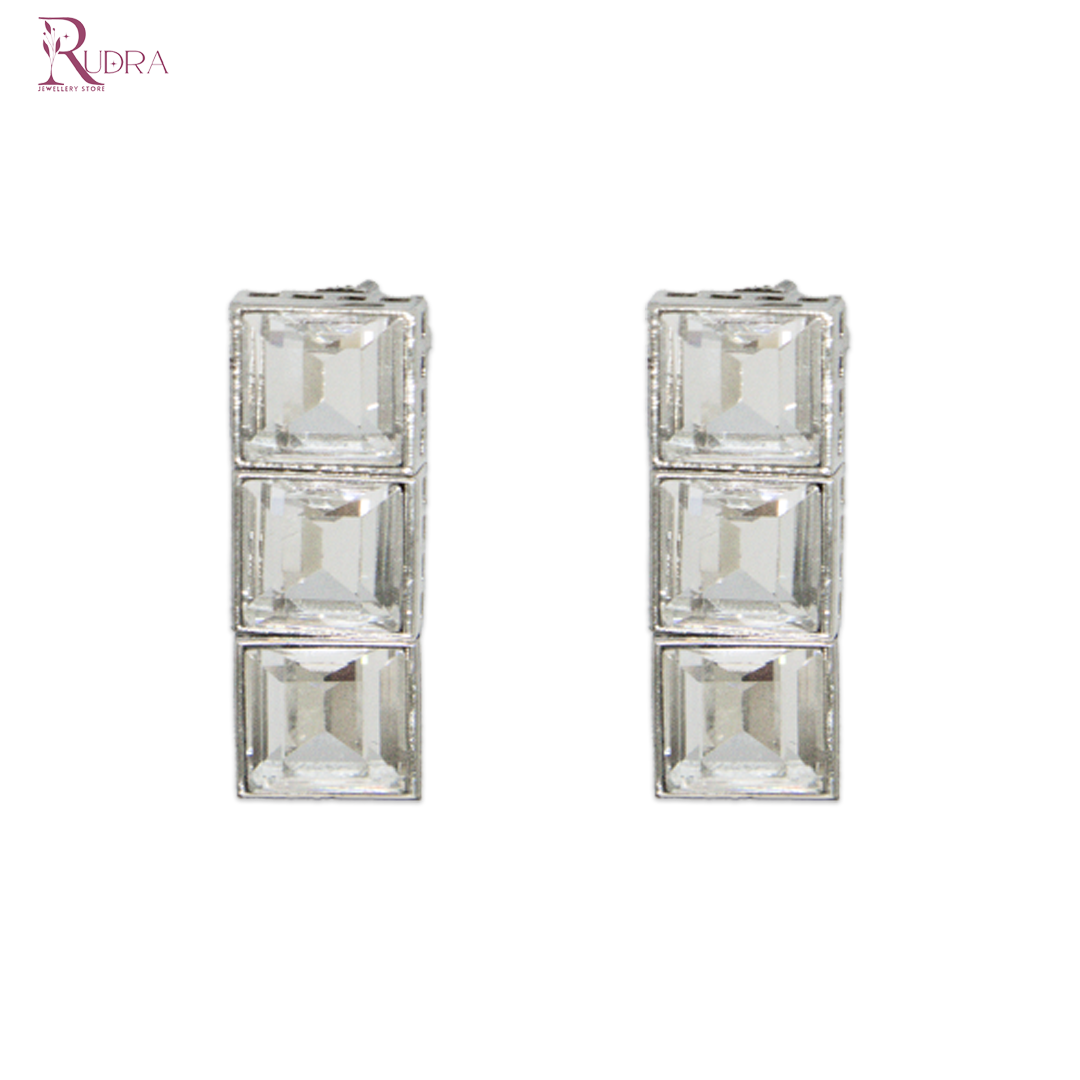 Luxe Radiance Swarovski-Cut Necklace Set