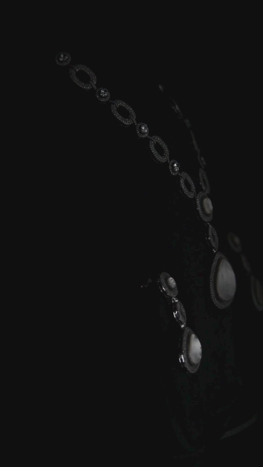 Rajputana Polki Cut Pendant Set