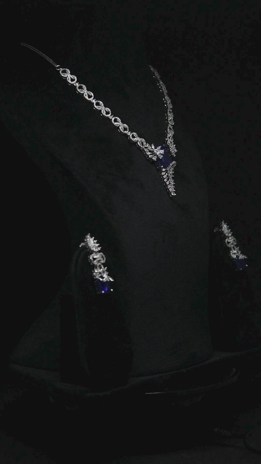 Regal Radiance American Diamond Necklace Set