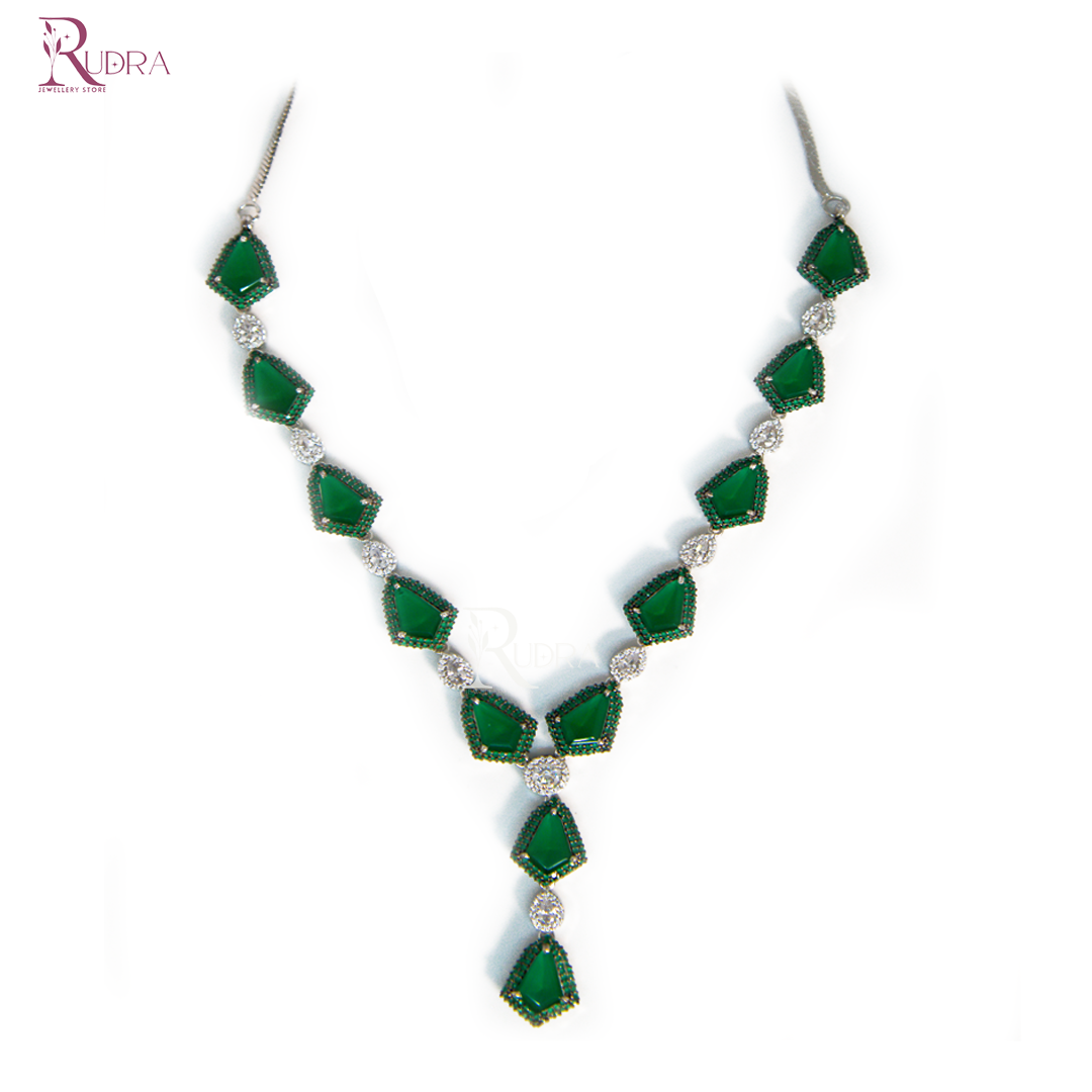 The Iconic Emerald Facet Necklace for Men