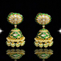 Regal Enamel Jhumkas