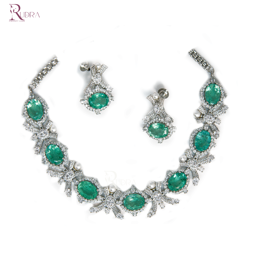 The Mint Green Emerald Set