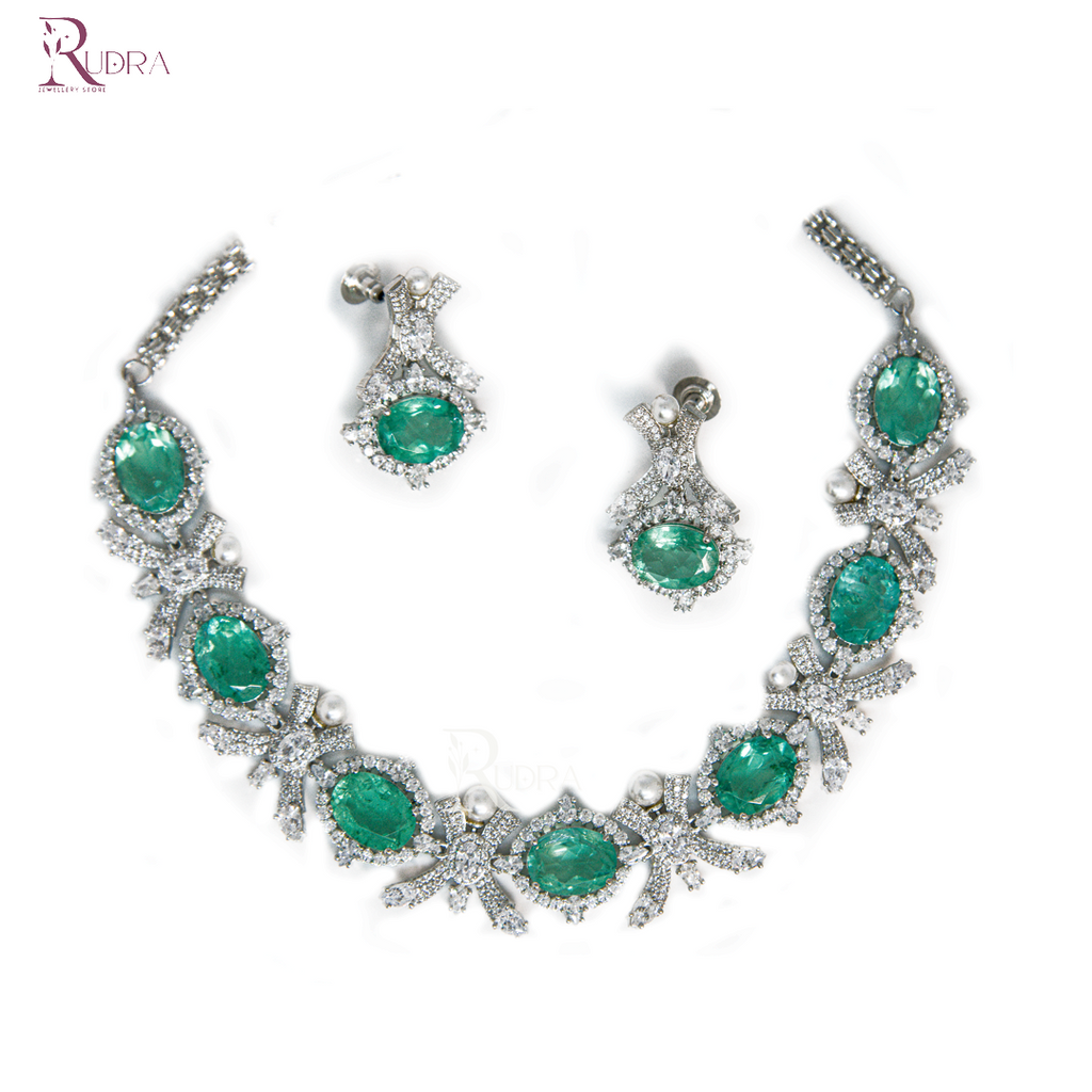 The Mint Green Emerald Set