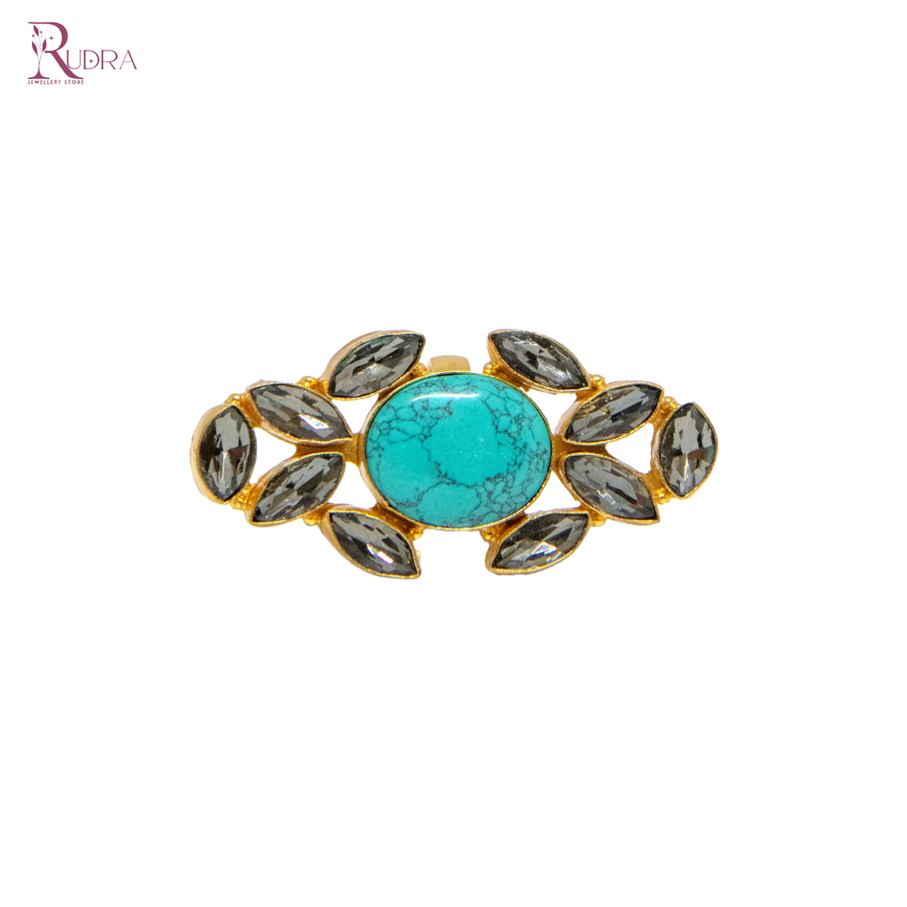Turquoise Bloom Ring