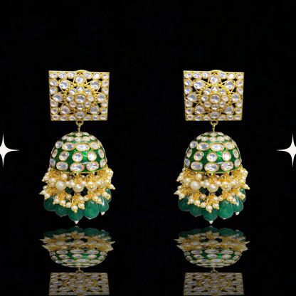 Regal Square Jhumka Elegance