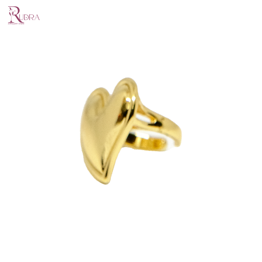 Golden Heart Ring
