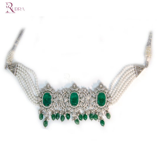 Men's Emerald Choker