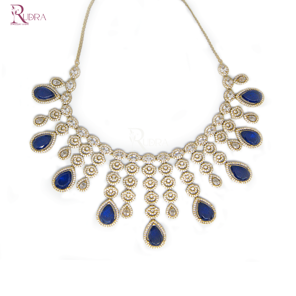 Midnight Majesty Drop Necklace Set