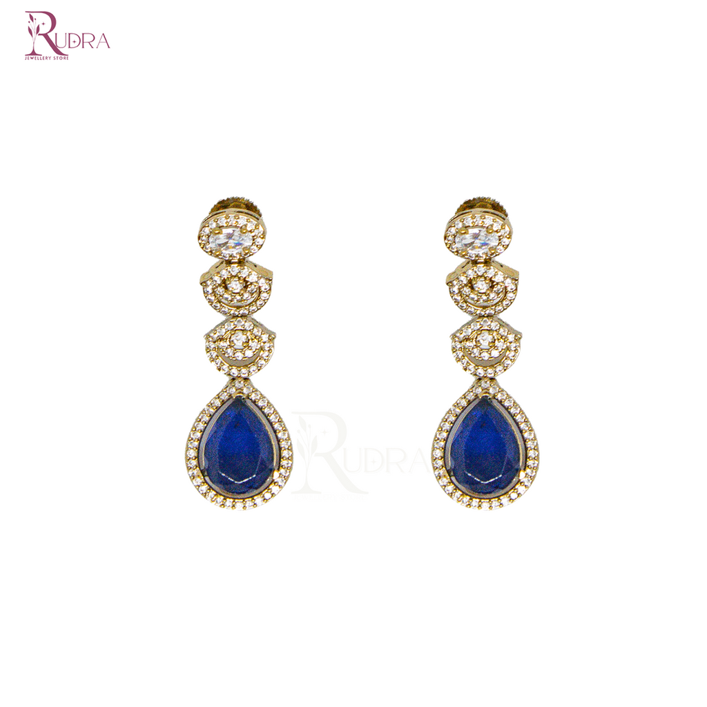 Midnight Majesty Drop Necklace Set