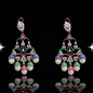 Psychedelic Pearl Cascade Earrings