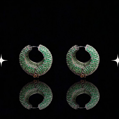 Kaleidoscope Hoop Earrings