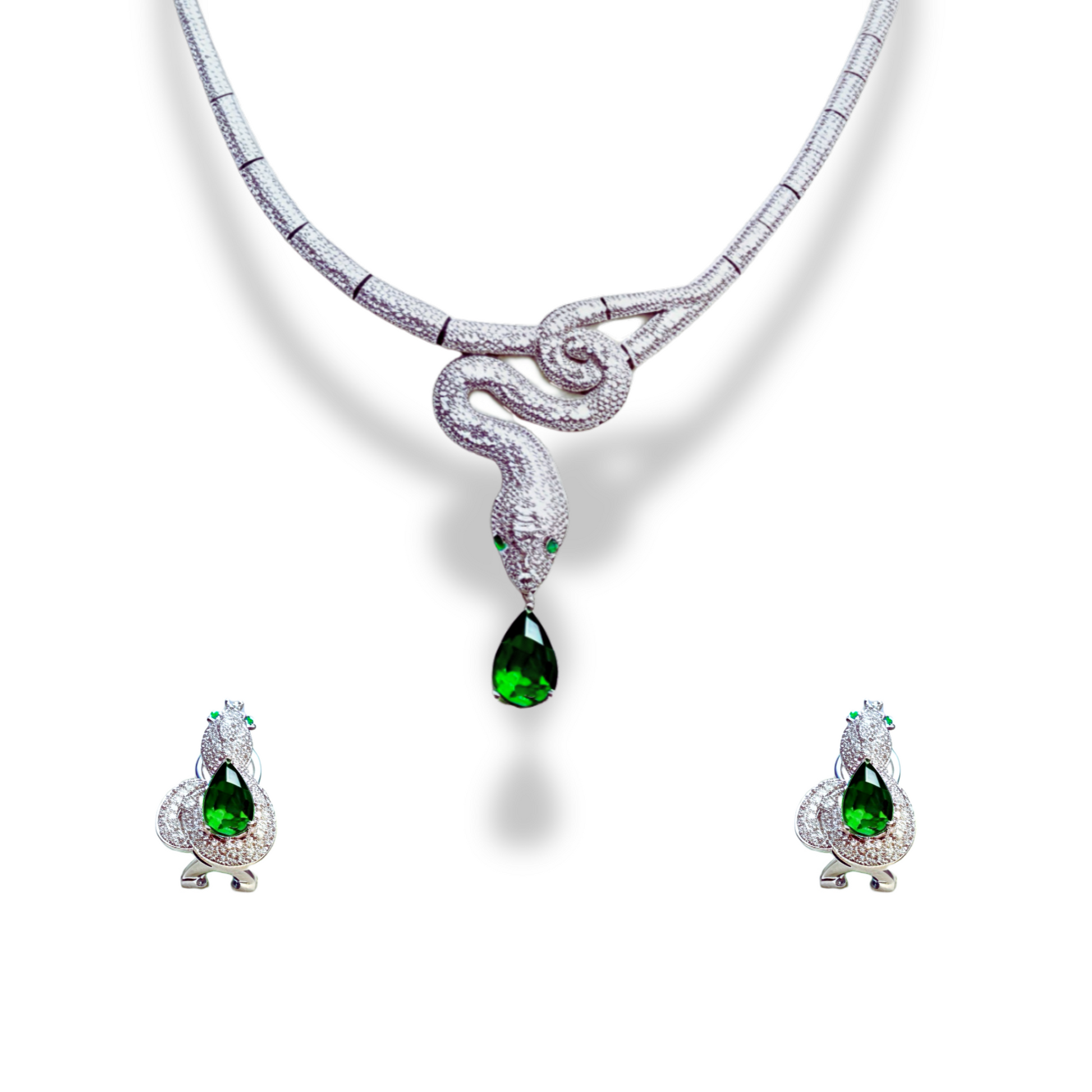 Emerald Snake Set