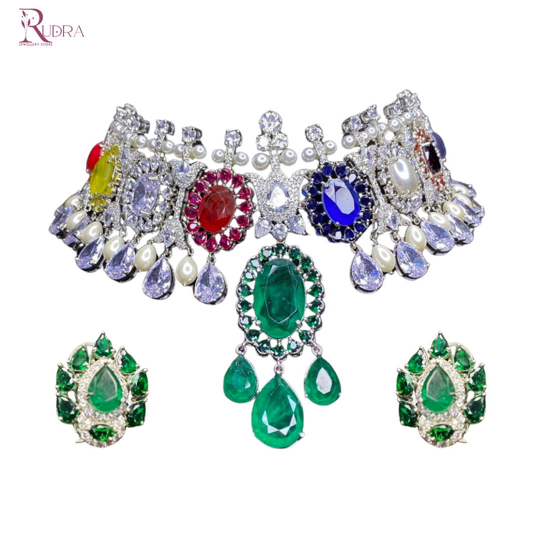 The Multicolour Royale Set inspired by Isha Ambani