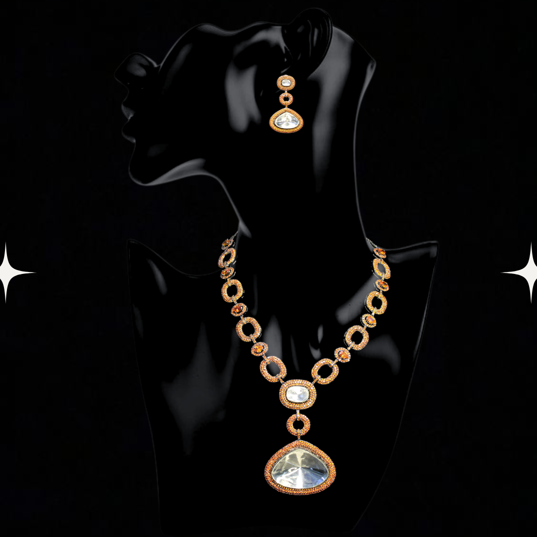 Radiant Illusion Necklace Set