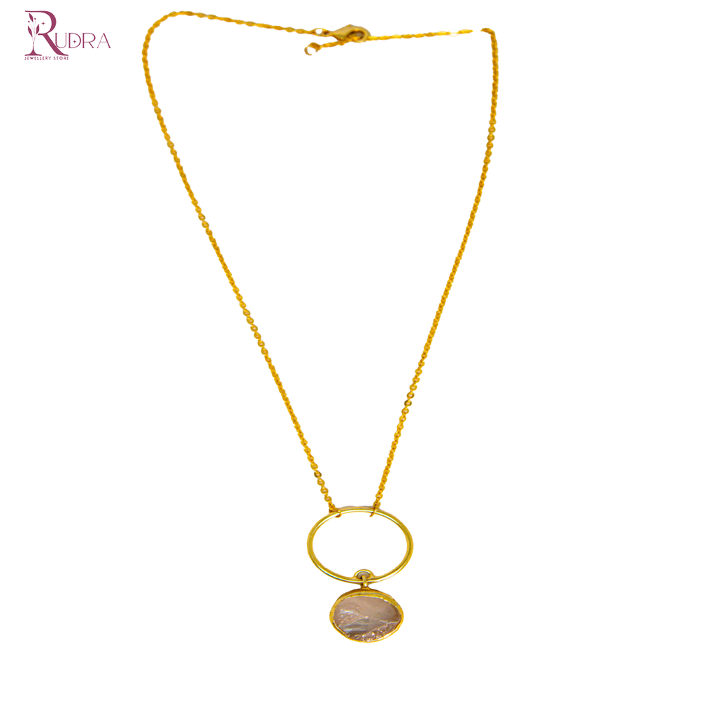 Ethereal Circle Pendant Set