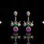 Radiance Royale Multistone Drop Earrings