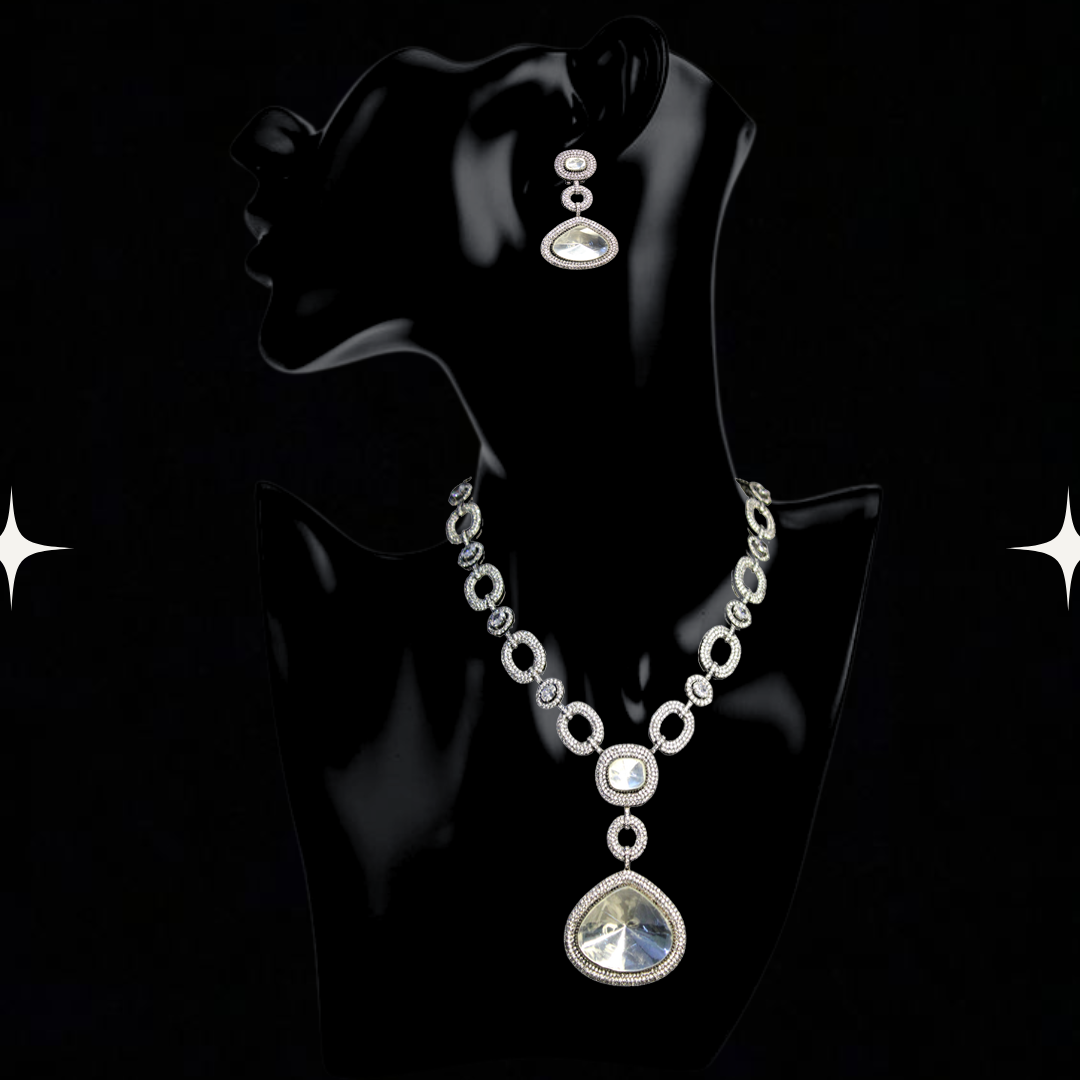 Radiant Illusion Necklace Set