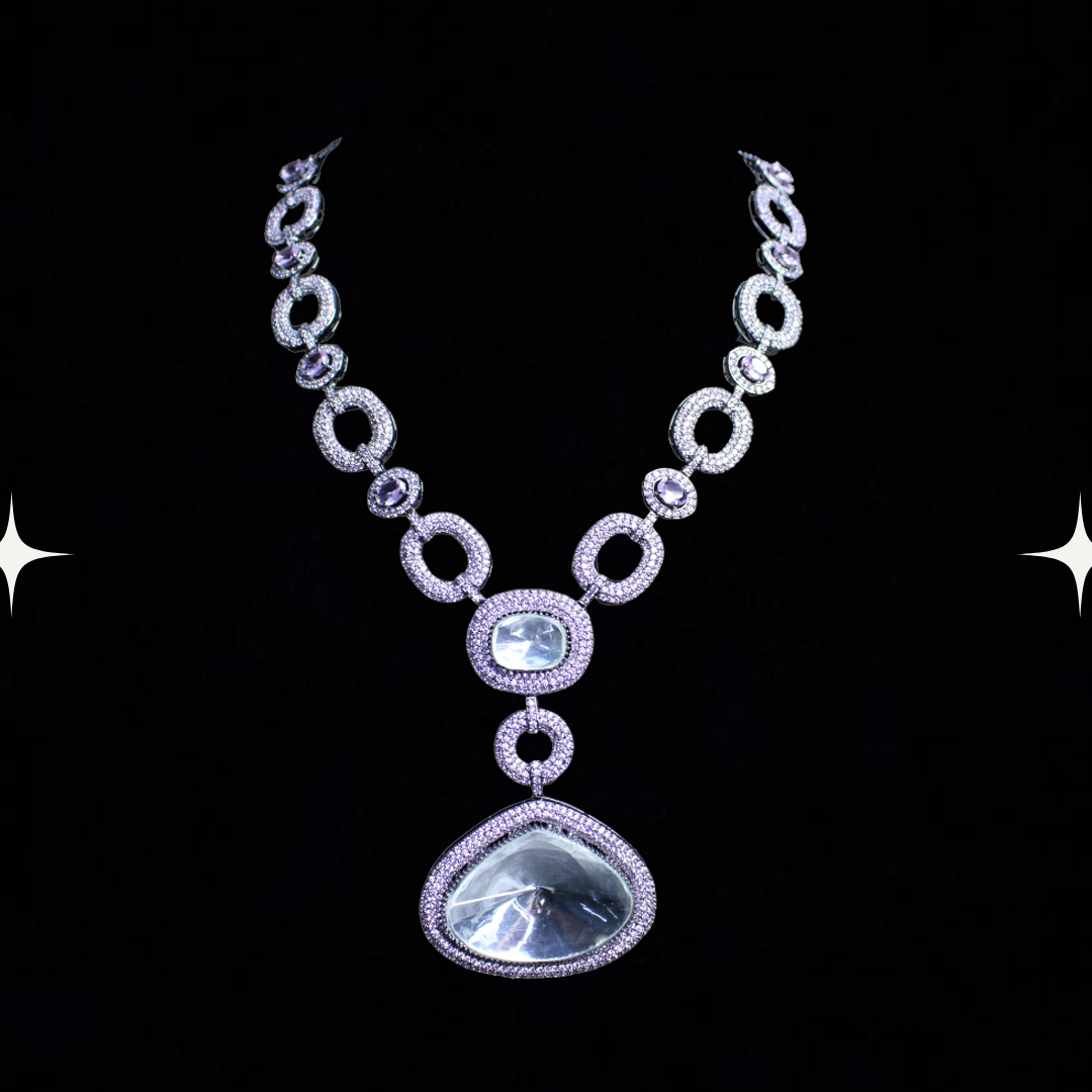 Radiant Illusion Necklace Set