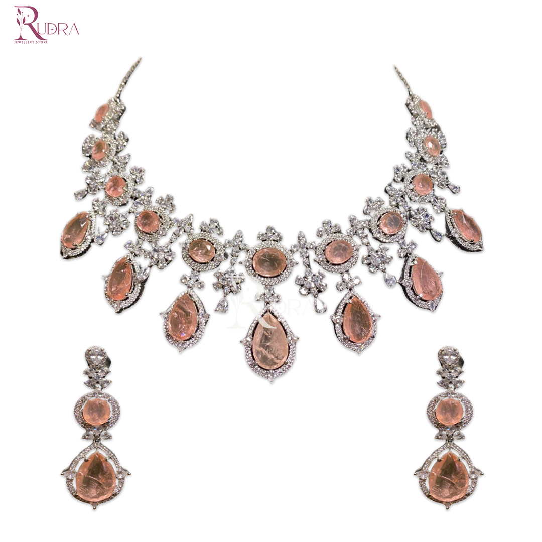 Rosé Royalty Necklace Set