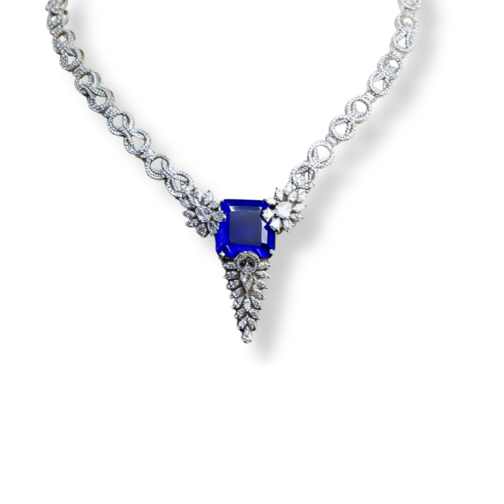 Regal Radiance American Diamond Necklace Set