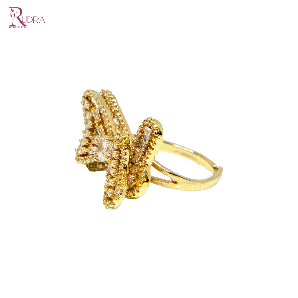 Swarovski Bow Ring
