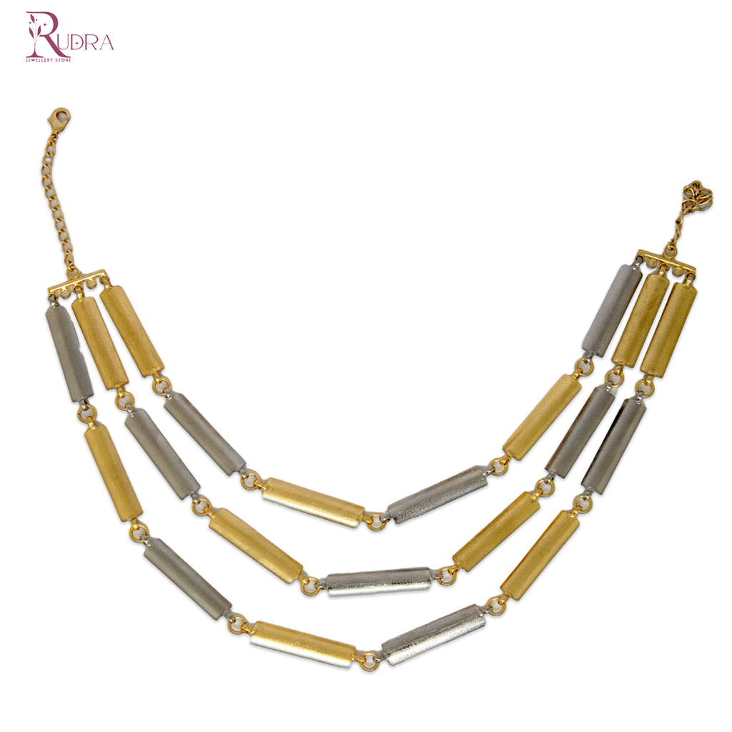 Modern Harmony Layered Necklace Set