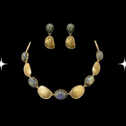 Ethereal Stone Necklace Set