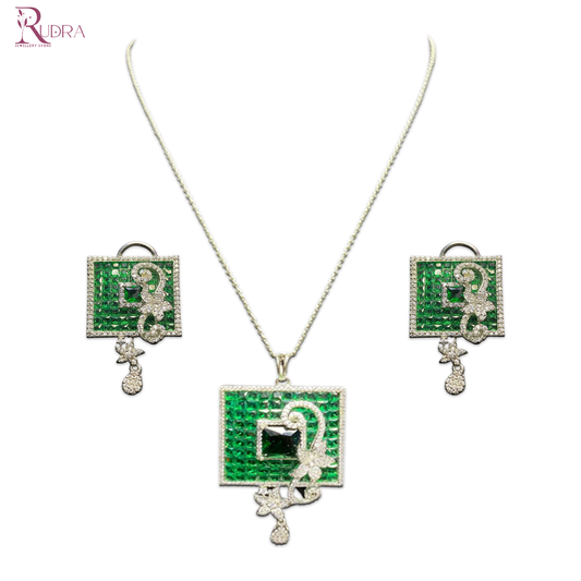 Eternal Square Pendant Set