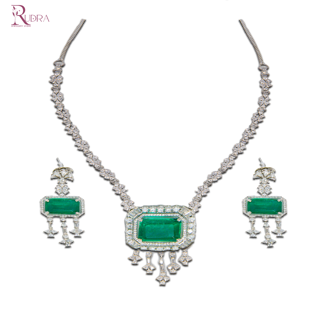 Regal Amethyst Elegance Necklace Set