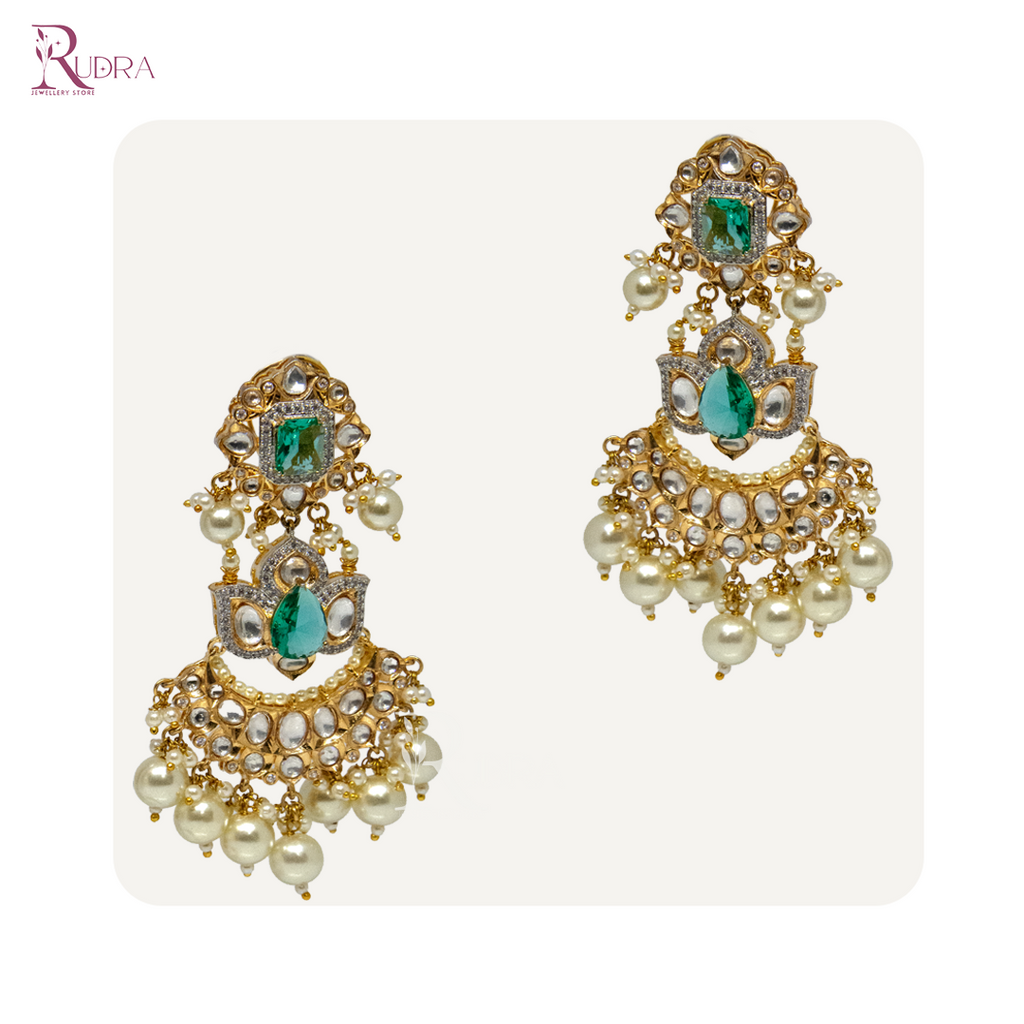 Regal Lotus Cascade Earrings