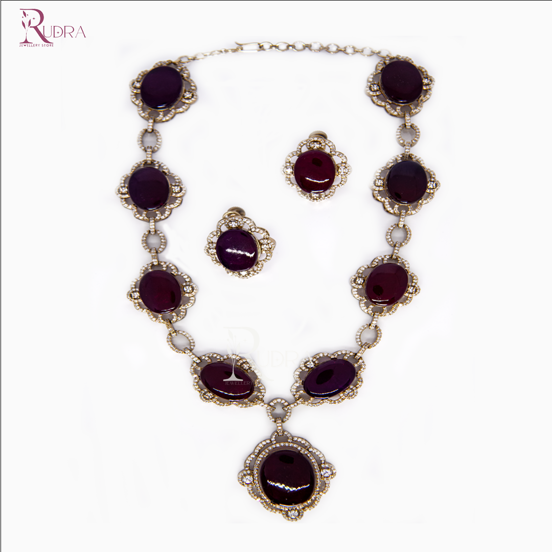 Mughal Mahal Necklace Set