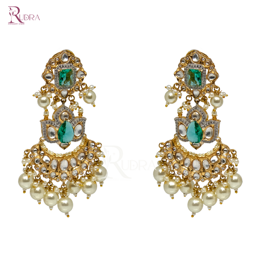 Regal Lotus Cascade Earrings