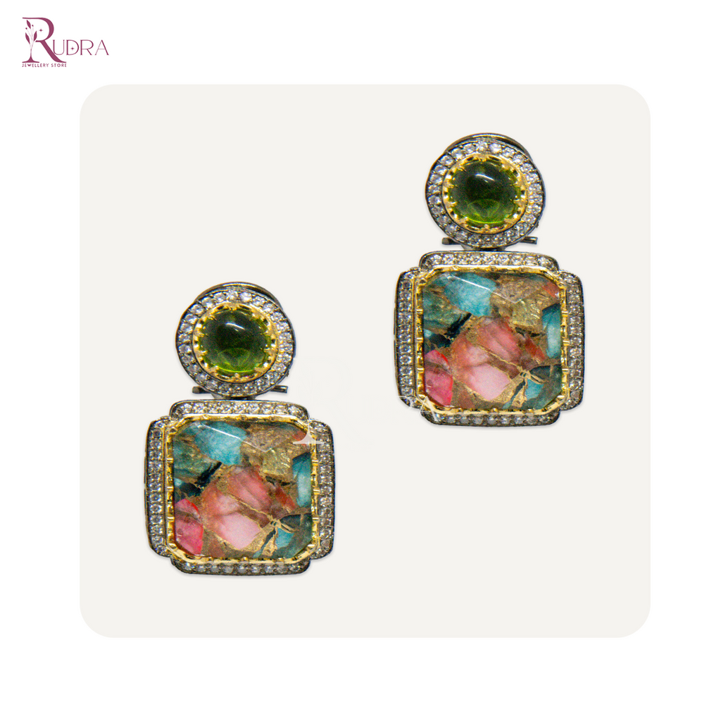 Stone Earrings