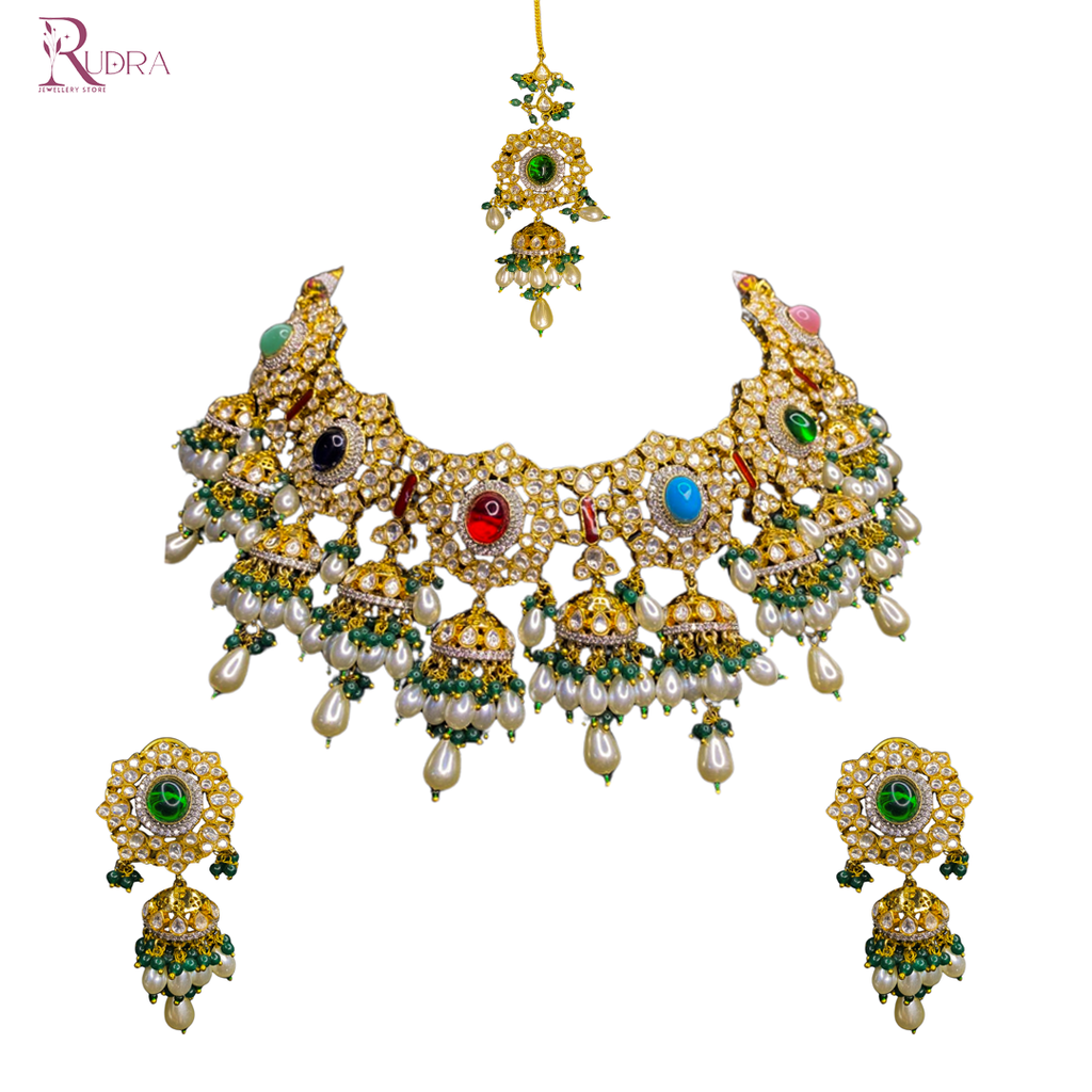 Jodha Bai’s Royal Treasure Necklace Set