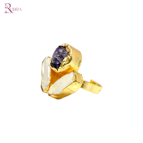 Amethyst Glow Ring