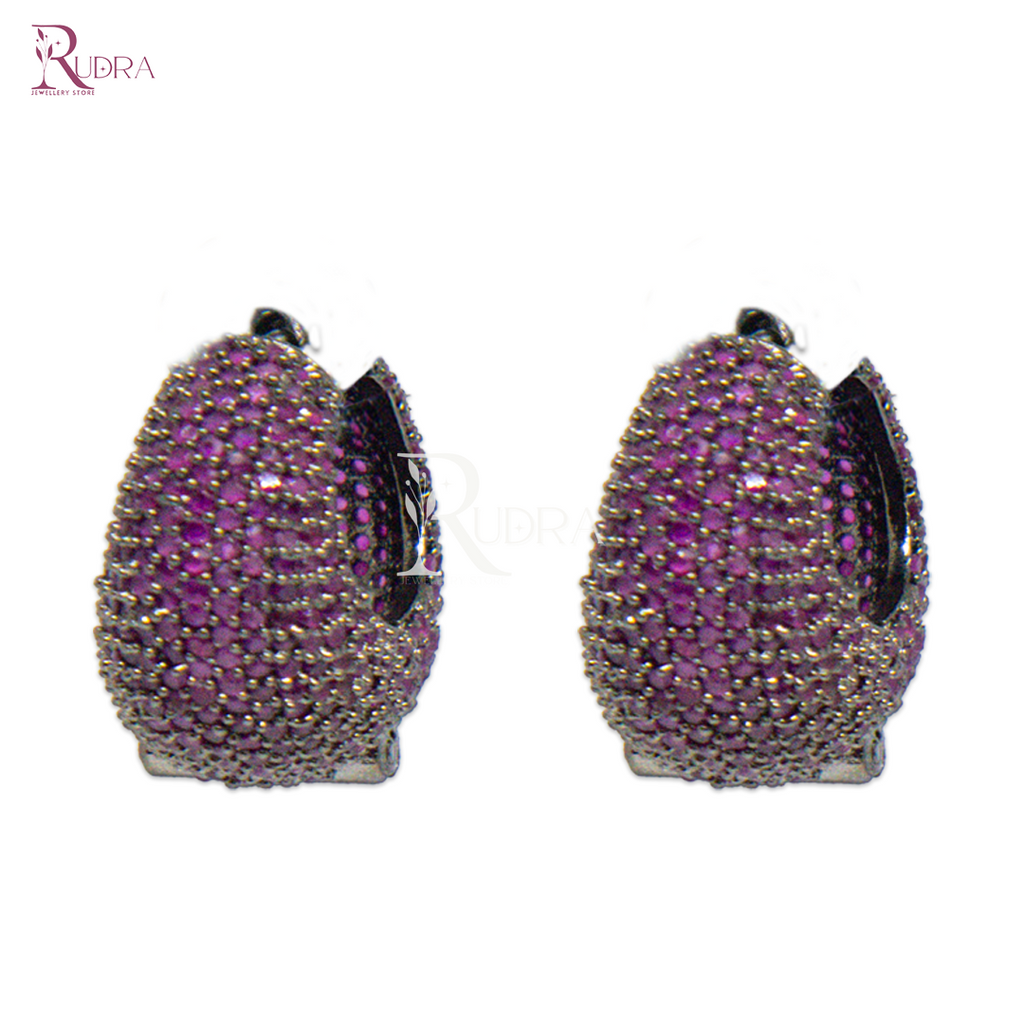 Kaleidoscope Hoop Earrings