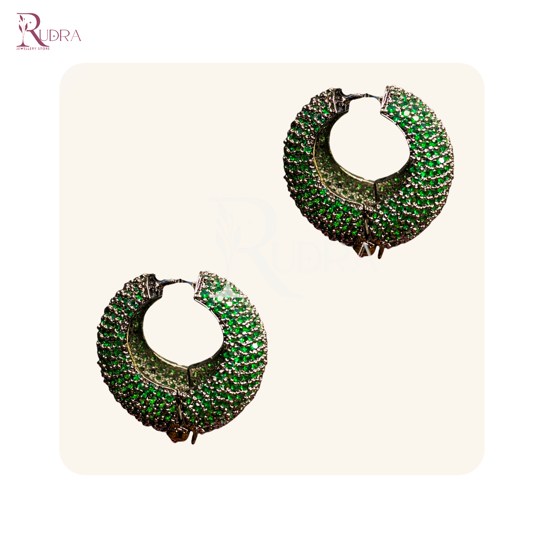 Kaleidoscope Hoop Earrings